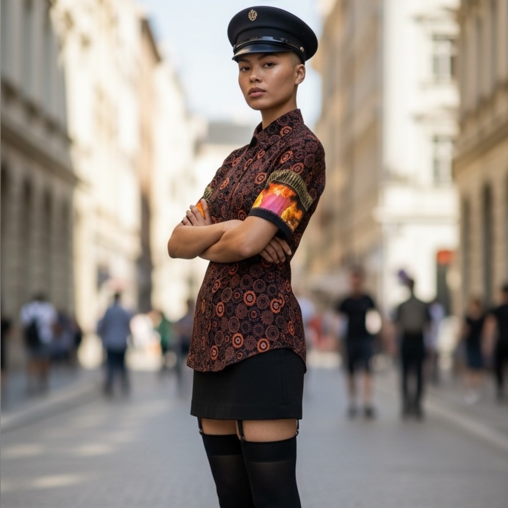 Rare Givenchy Solar Eclipse Cactus Moon Shirt Tis… - image 2